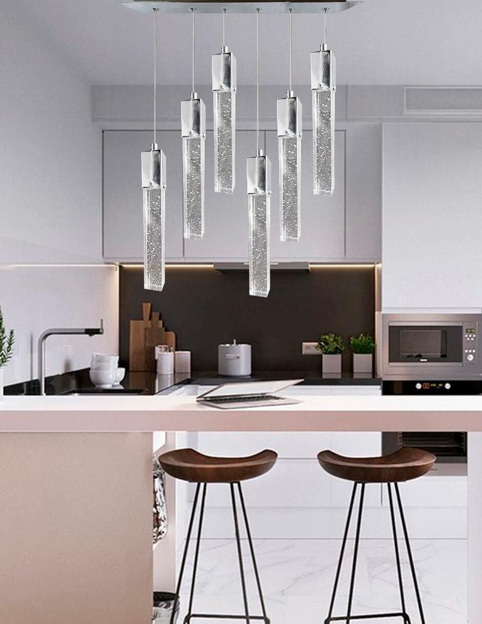 Lámpara colgante LED Gamalux 5