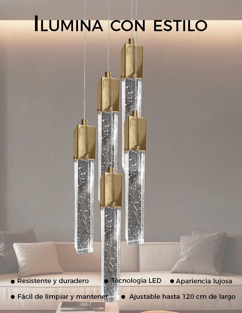 Lampara colgante LED 4