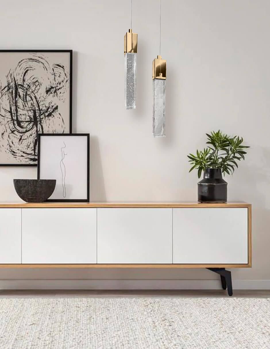 Lámpara colgante LED Gamalux 6