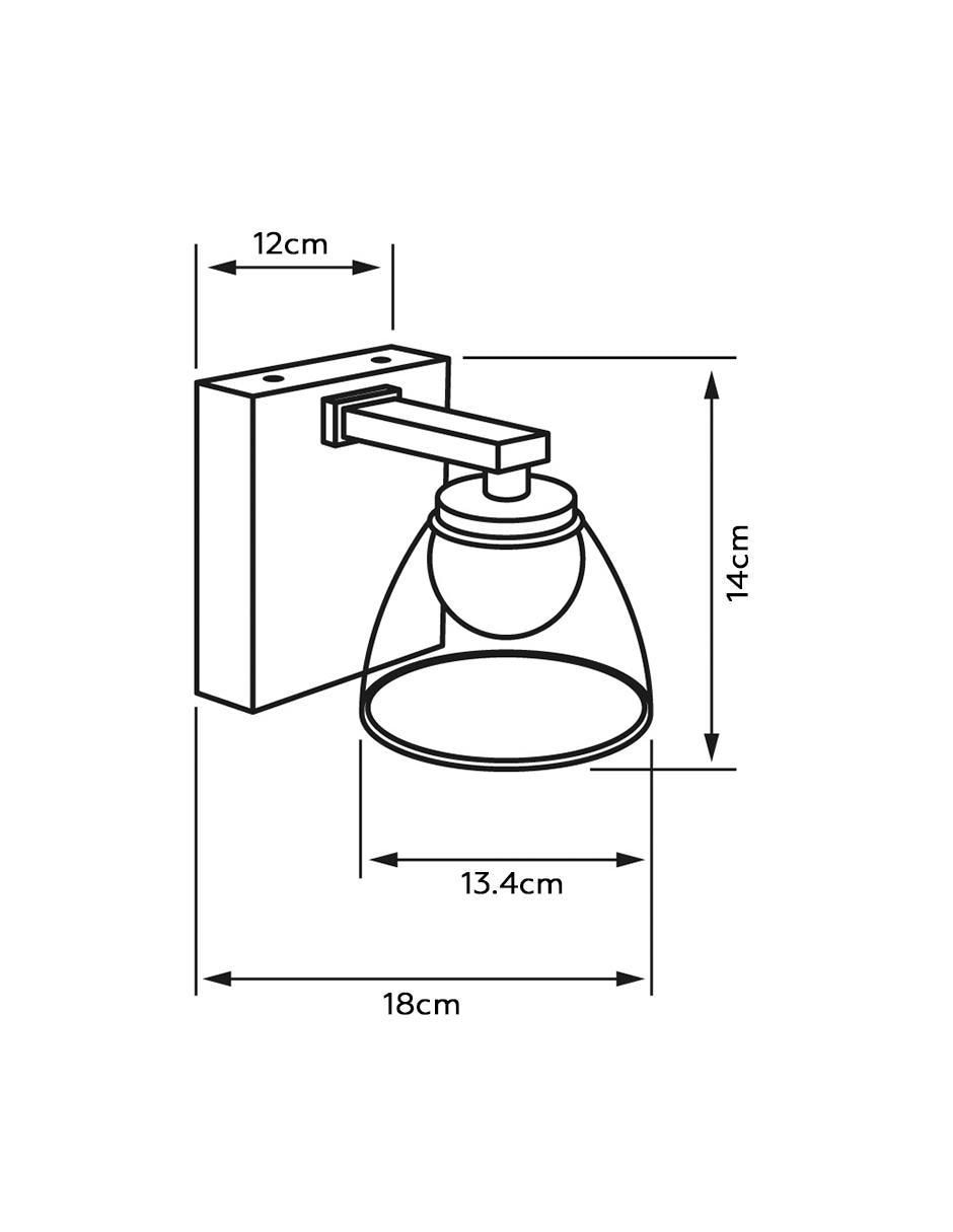 Arbotante LED Diya II 4