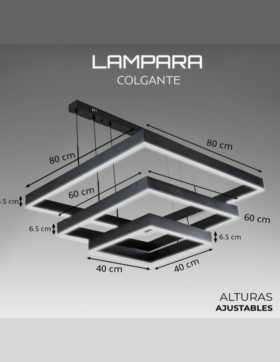 Lámpara colgante LED 4