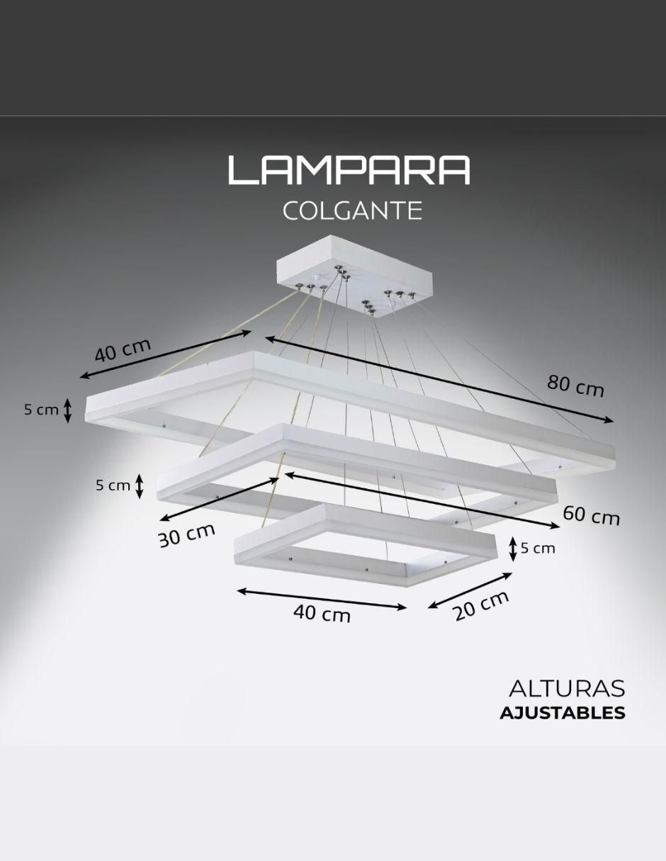 Lámpara colgante LED 3