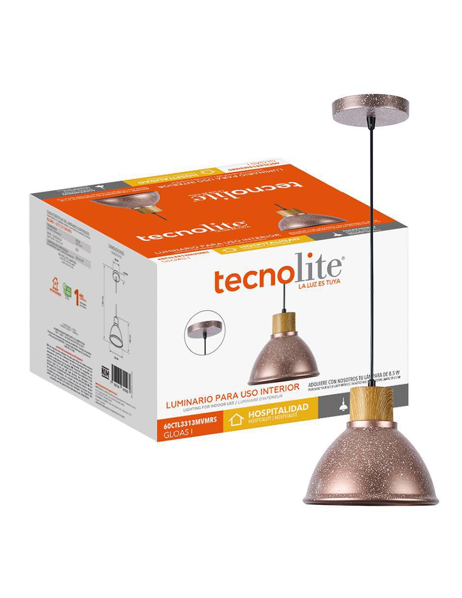 Lámpara colgante incandescente y led 3