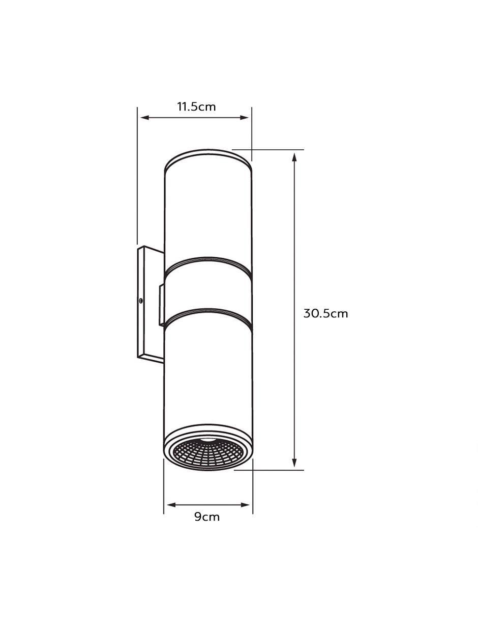 Arbotante LED Bango III 6