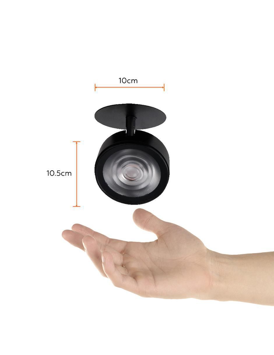 Lámpara de techo led tecnolite tuiren ii "piezas"
