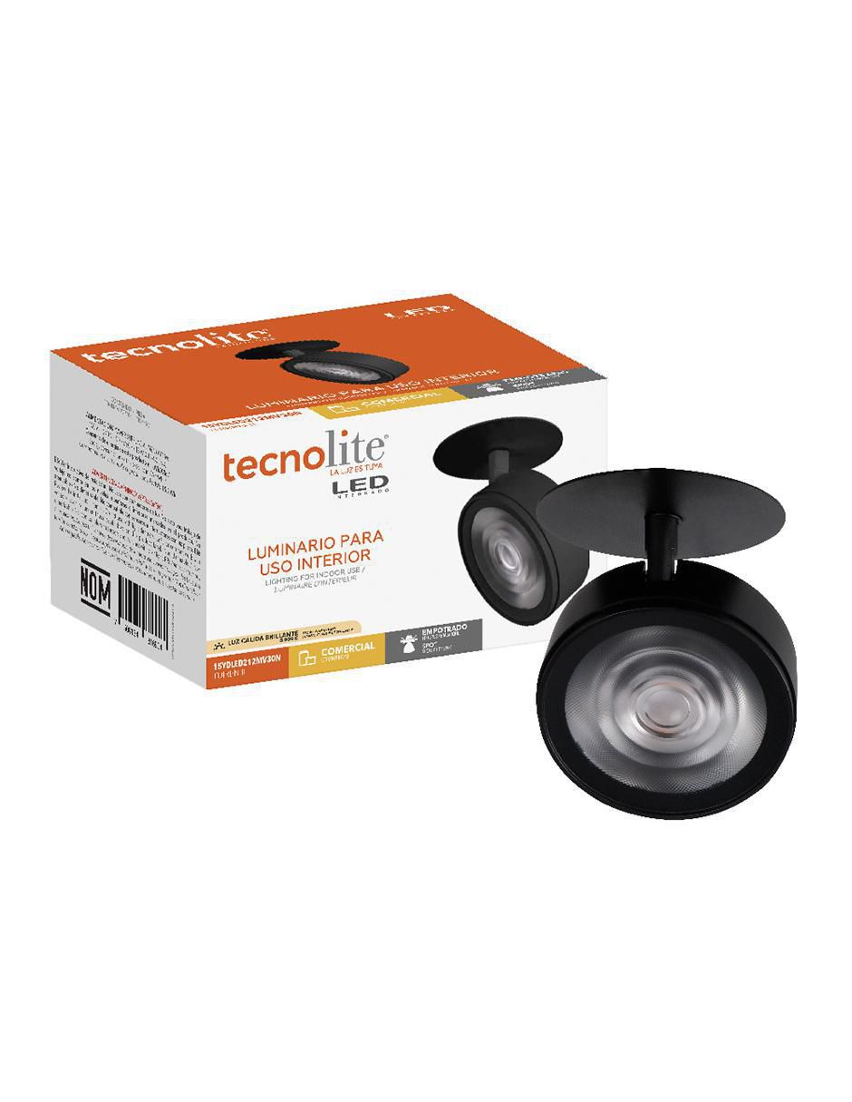 Lámpara de techo led tecnolite tuiren ii "piezas"
