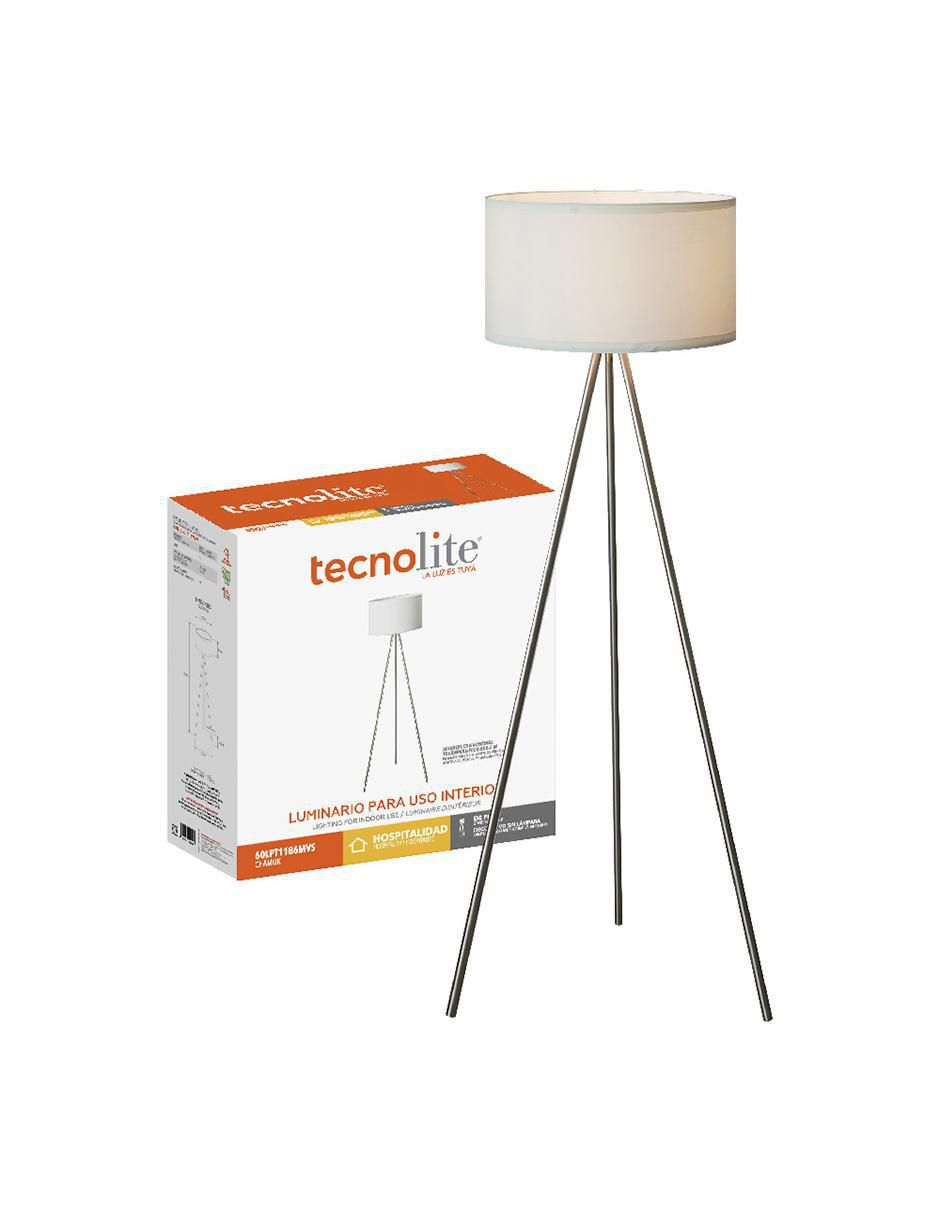 Lámpara de pie incandescente y led tecnolite chamuk 1 pieza "piezas"
