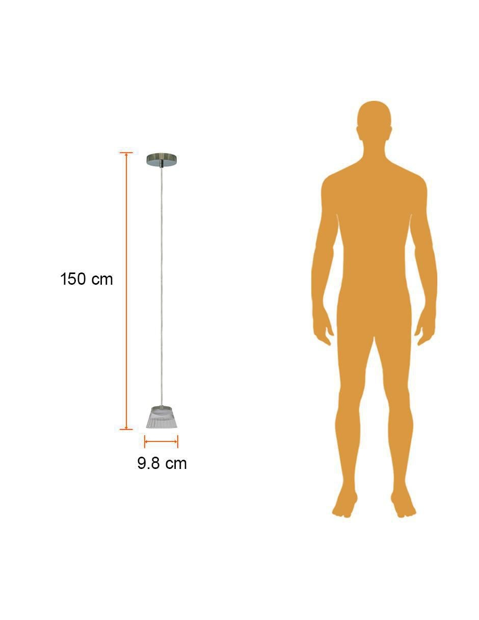 Lámpara colgante LED Mazala 5