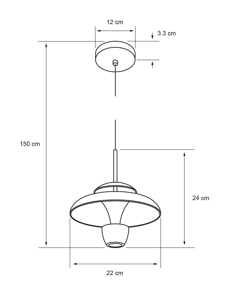 Lámpara colgante LED 5