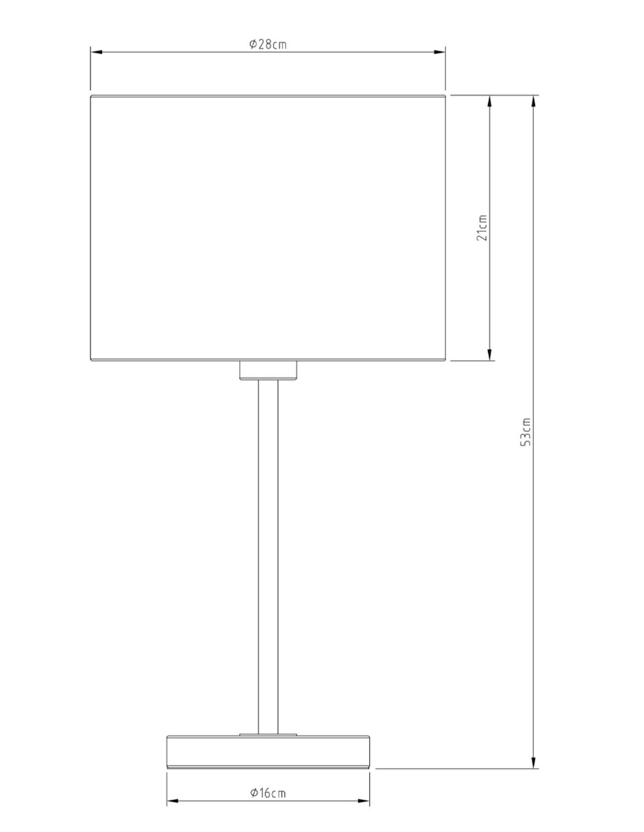 Lámpara de mesa LED Ignat 6