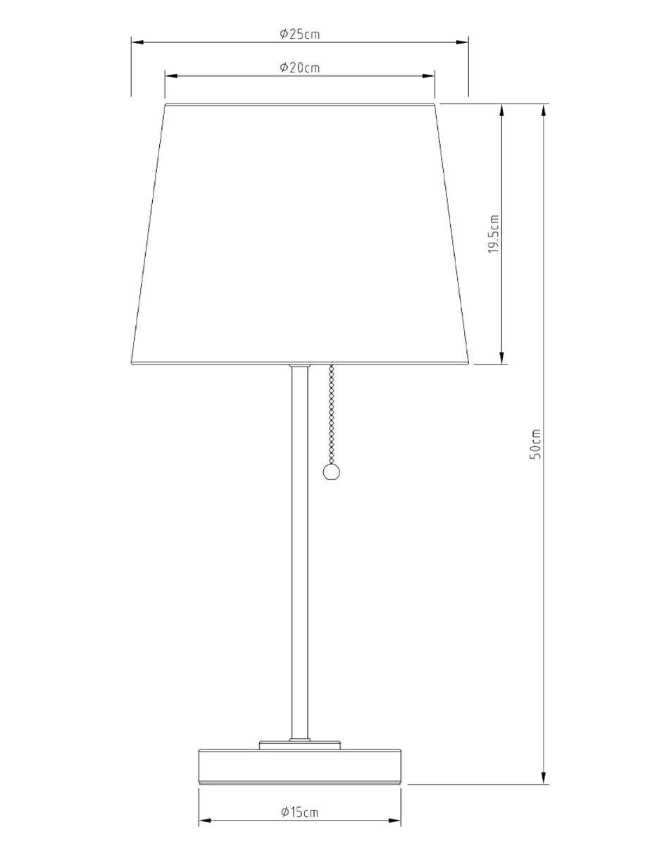 Lámpara de mesa LED Marat 6