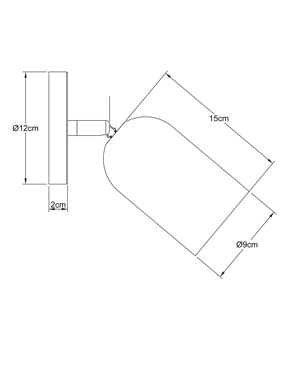 Lámpara de pared LED Harlem
