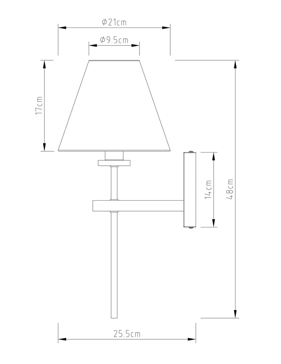 Arbotante LED 6