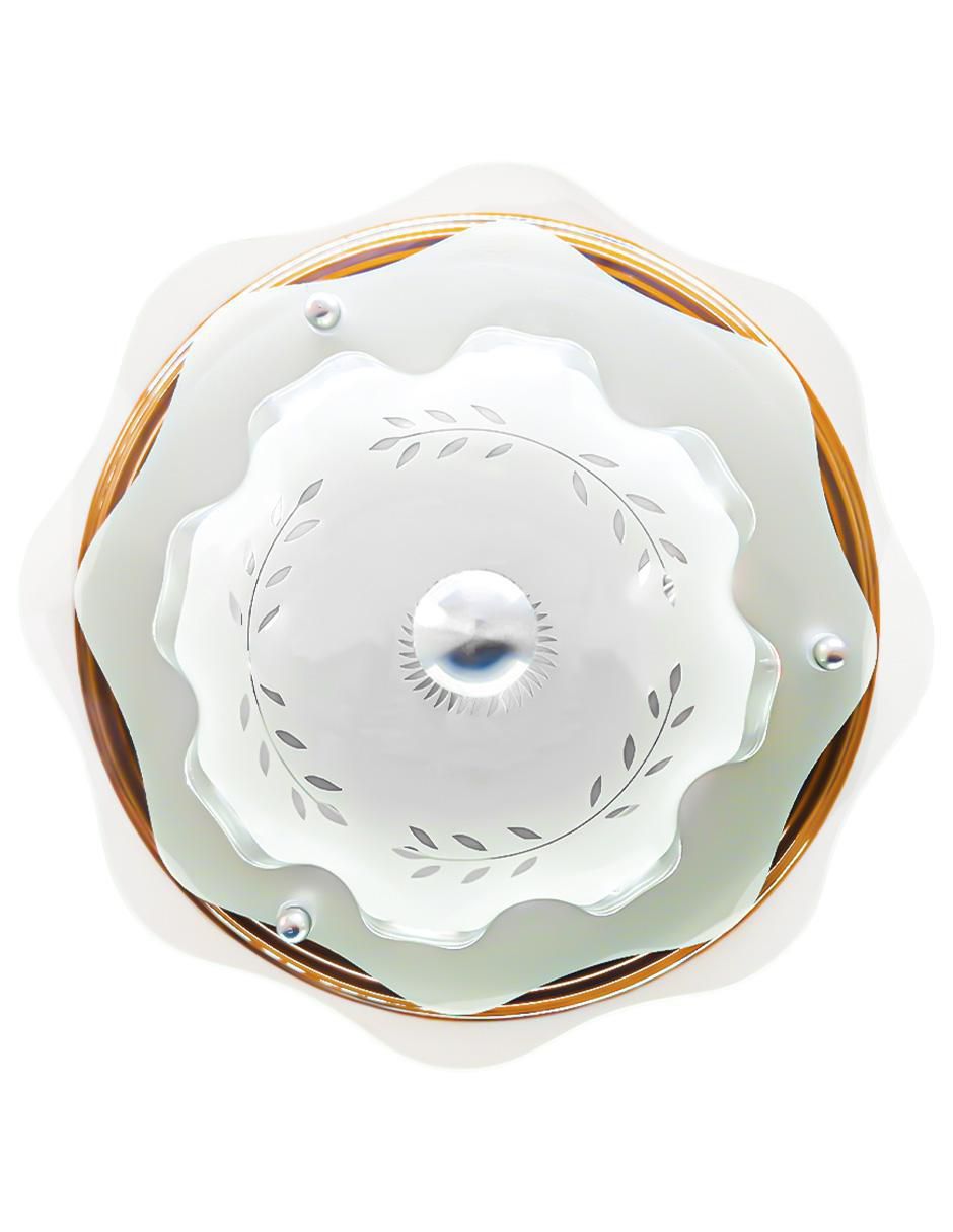 Lámpara de techo incandescente y led Flor 3