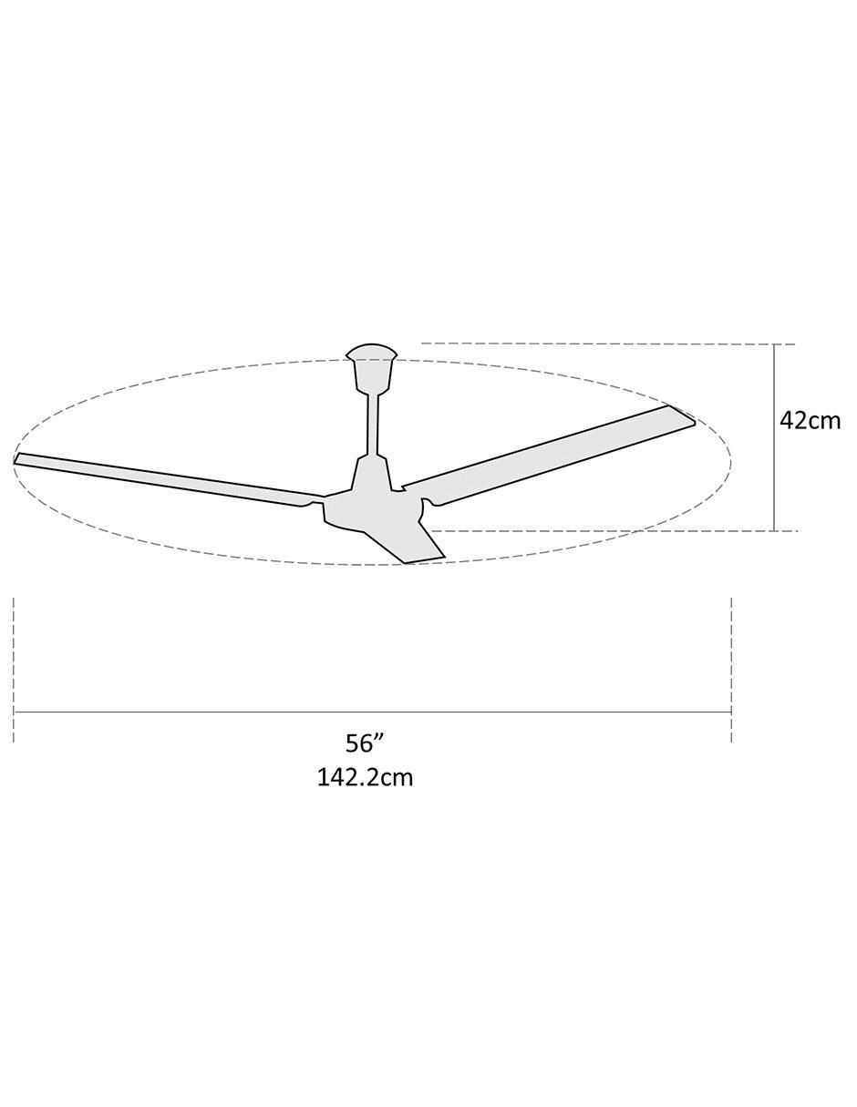 Ventilador de techo 5 velocidades 5