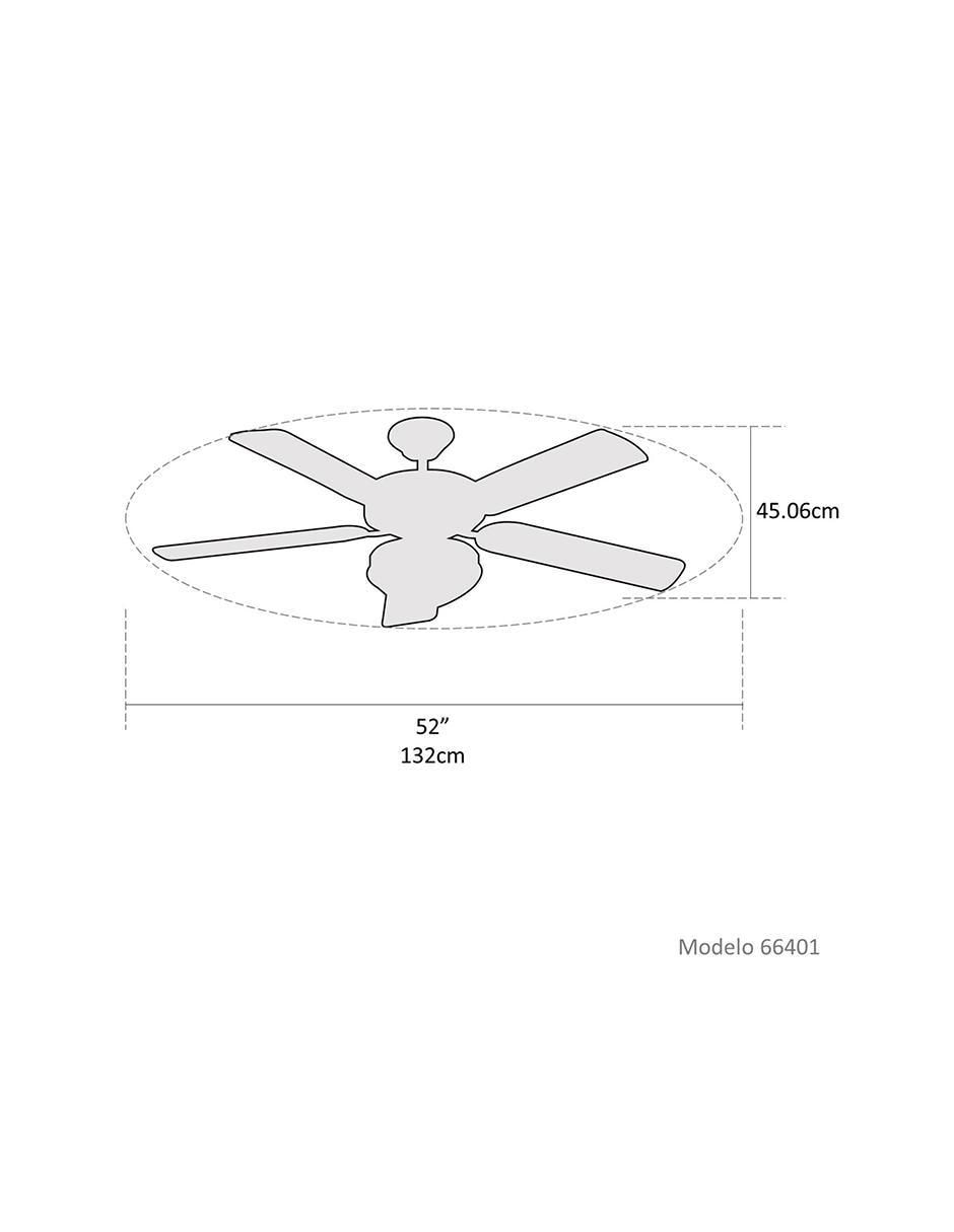 Ventilador de techo 3 velocidades 5