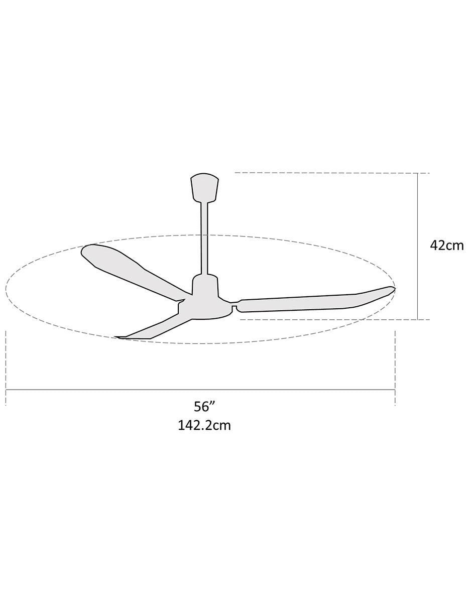 Ventilador de techo 5 velocidades 4