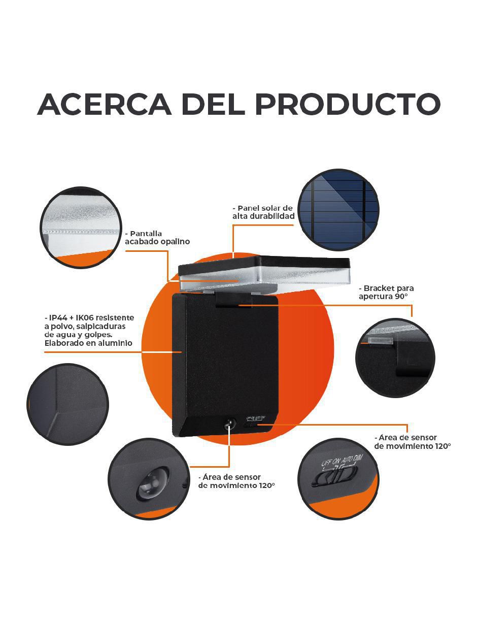 Árbotante led Xami 4