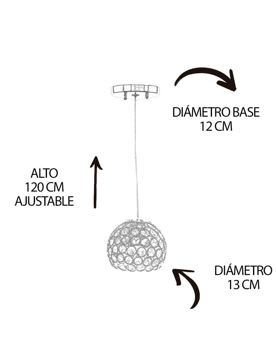 Lámpara colgante LED Gamalux 6