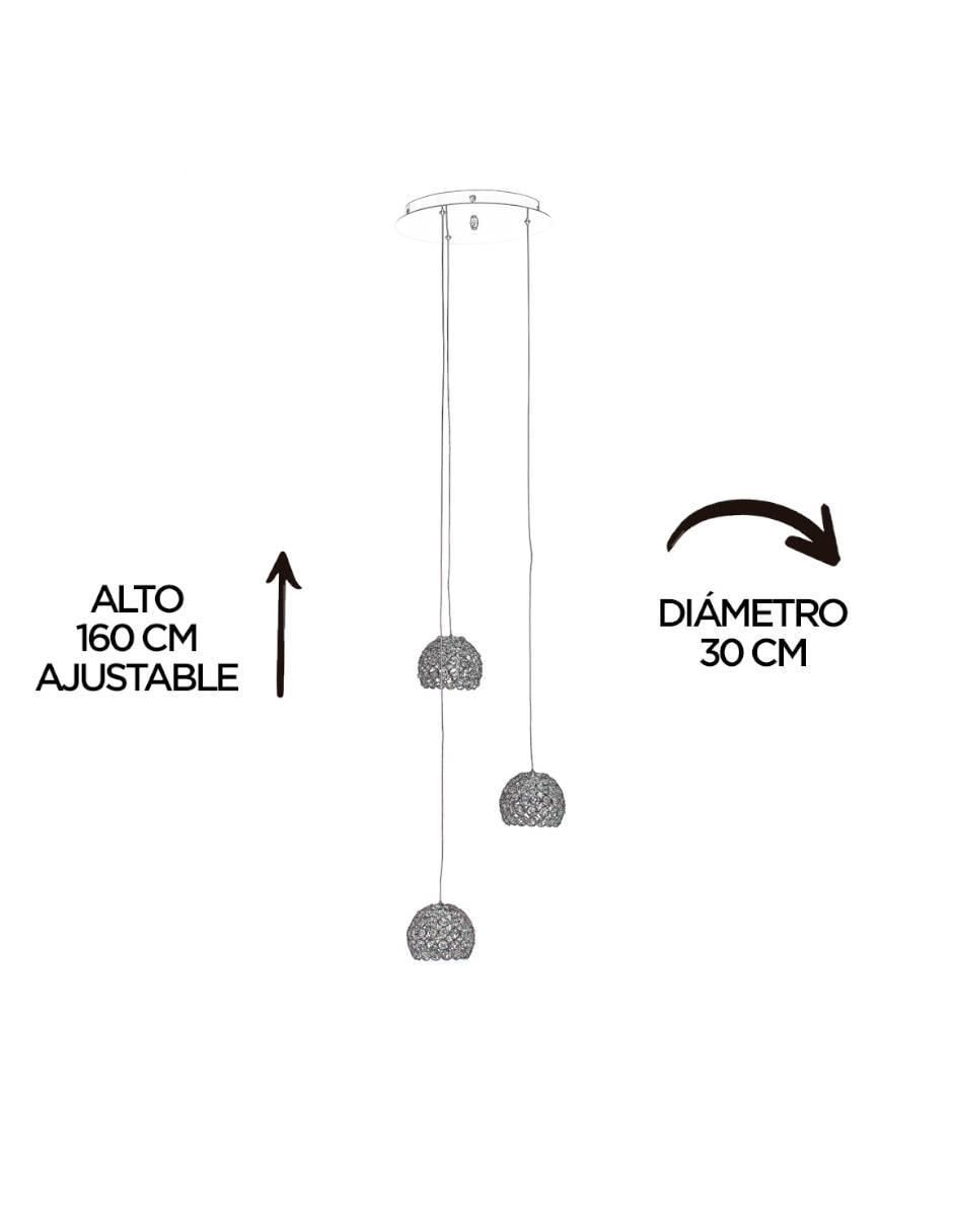Lámpara colgante LED Gamalux 5