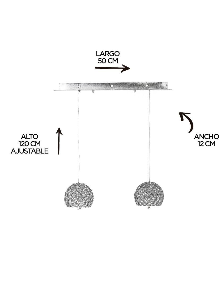 Lámpara colgante LED Gamalux 4