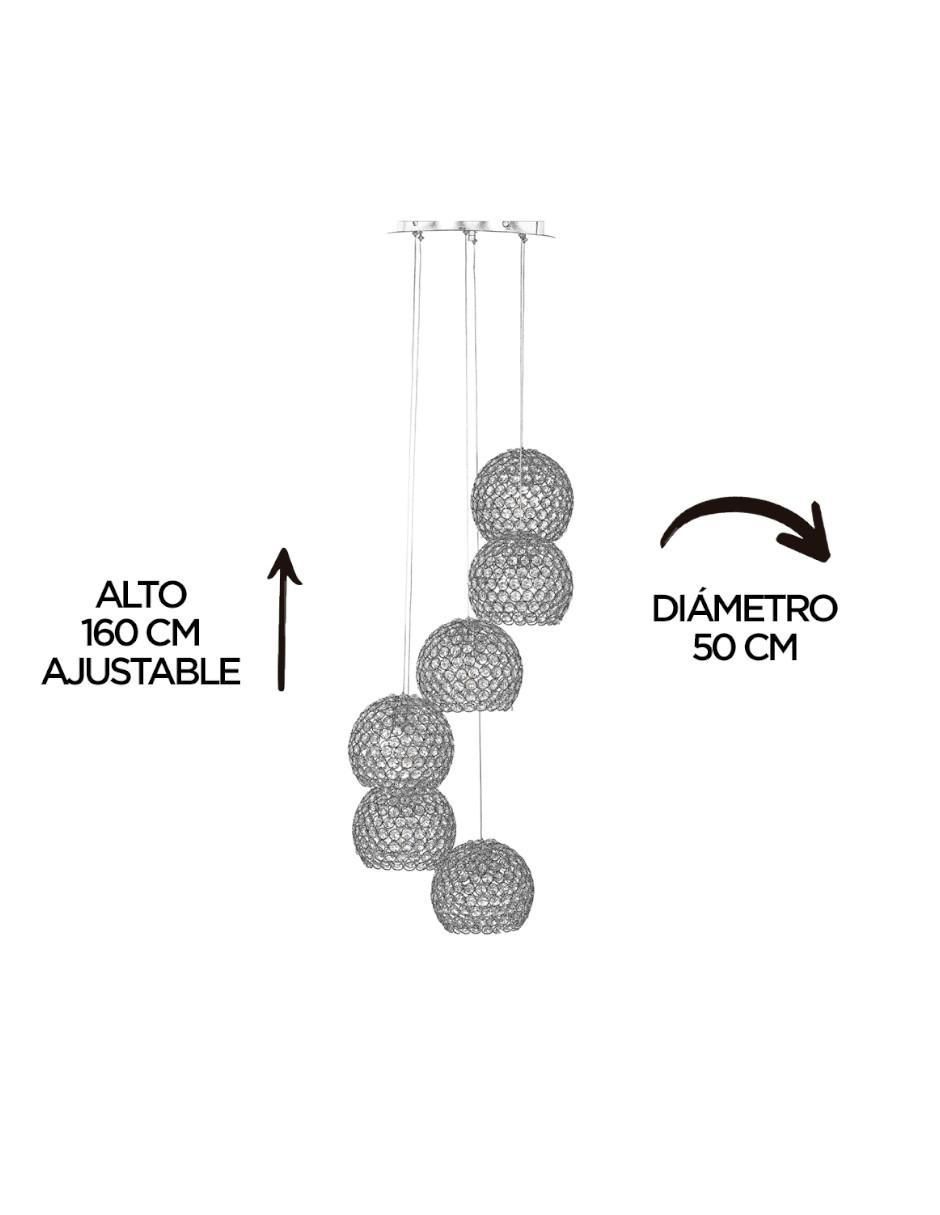 Lámpara colgante LED Gamalux 6