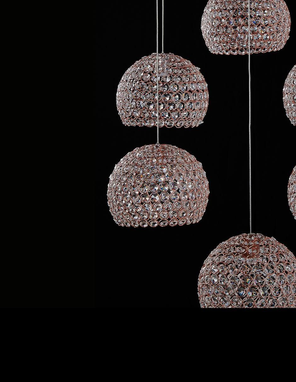 Lámpara colgante LED Gamalux 3