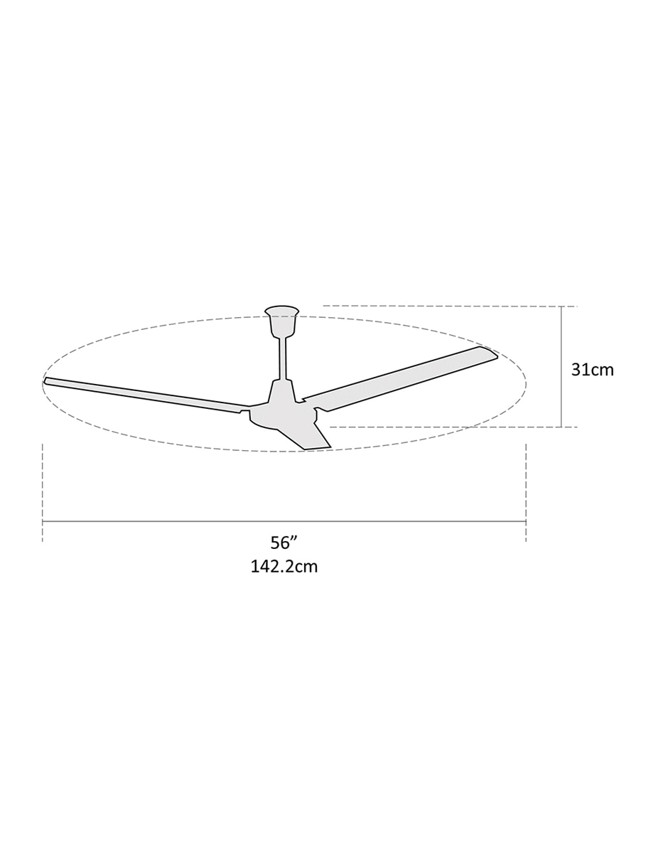 Ventilador de techo 5 velocidades 5