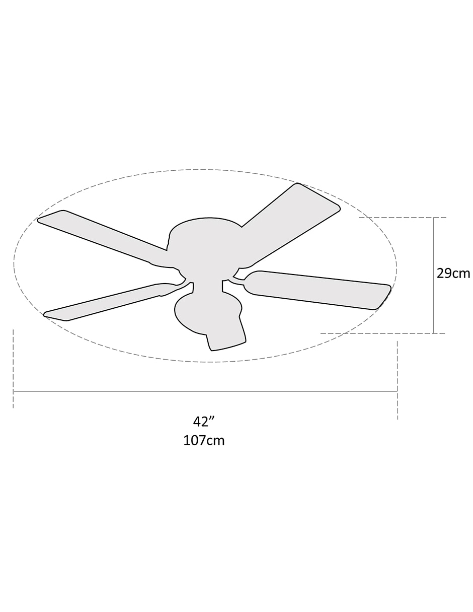 Ventilador de techo 3 velocidades 5