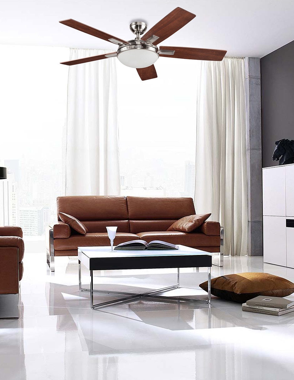 Ventilador de techo con control remoto 3 velocidades 4