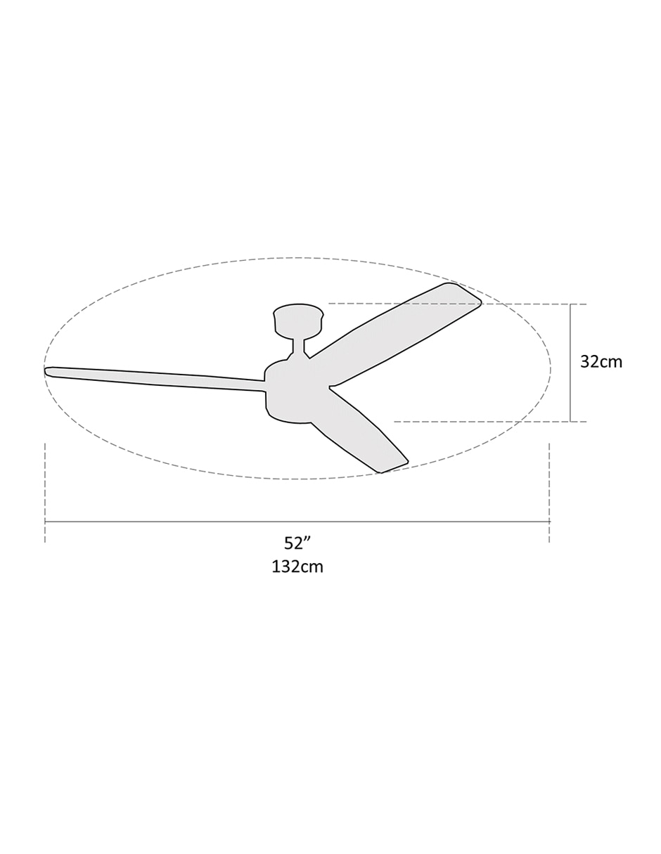 Ventilador de techo 3 velocidades 6