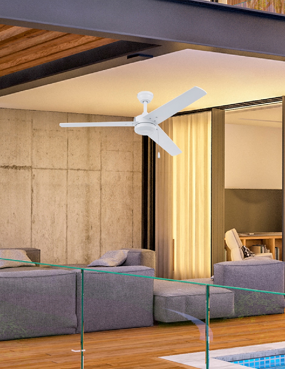 Ventilador de techo 3 velocidades 4