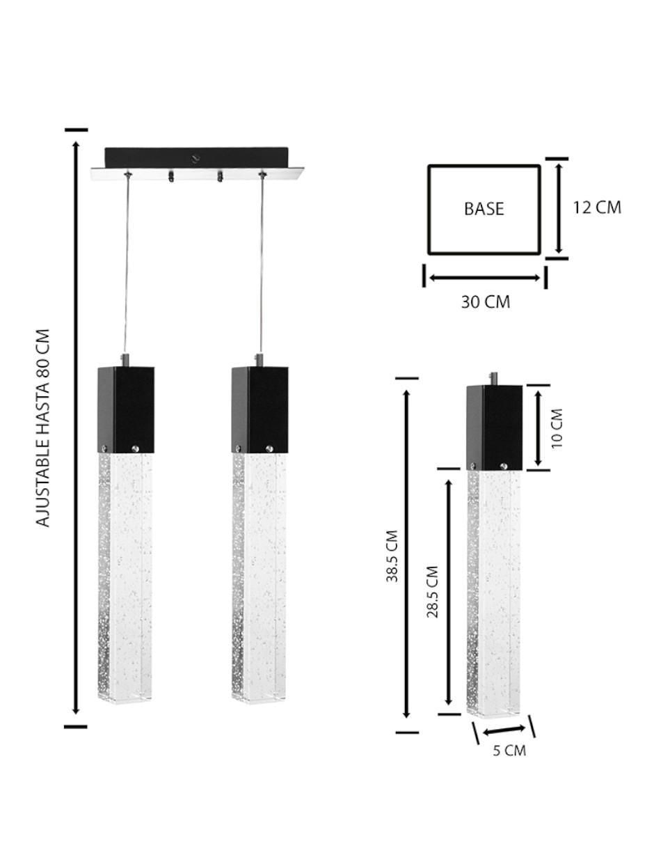 Lámpara colgante led 7