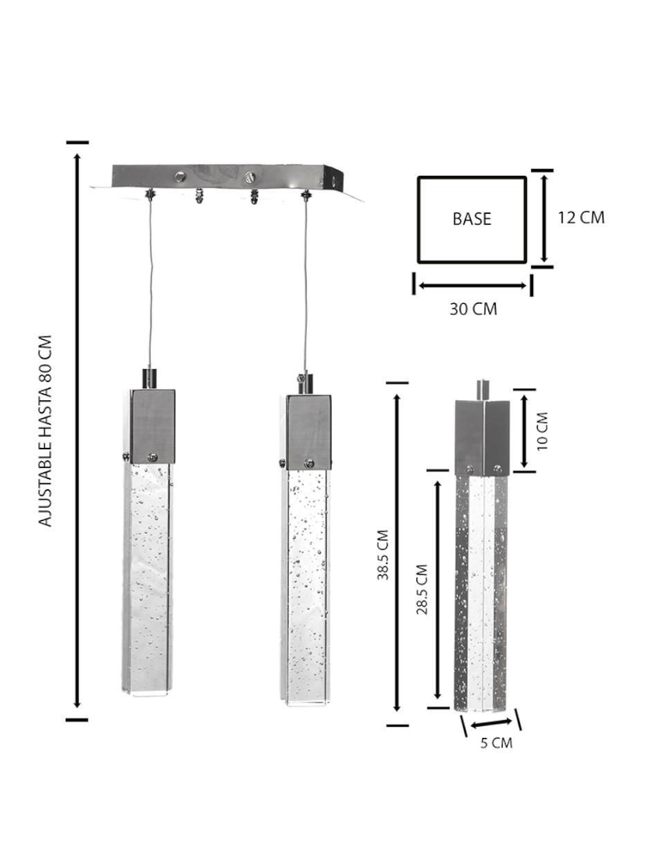 Lámpara colgante led 8