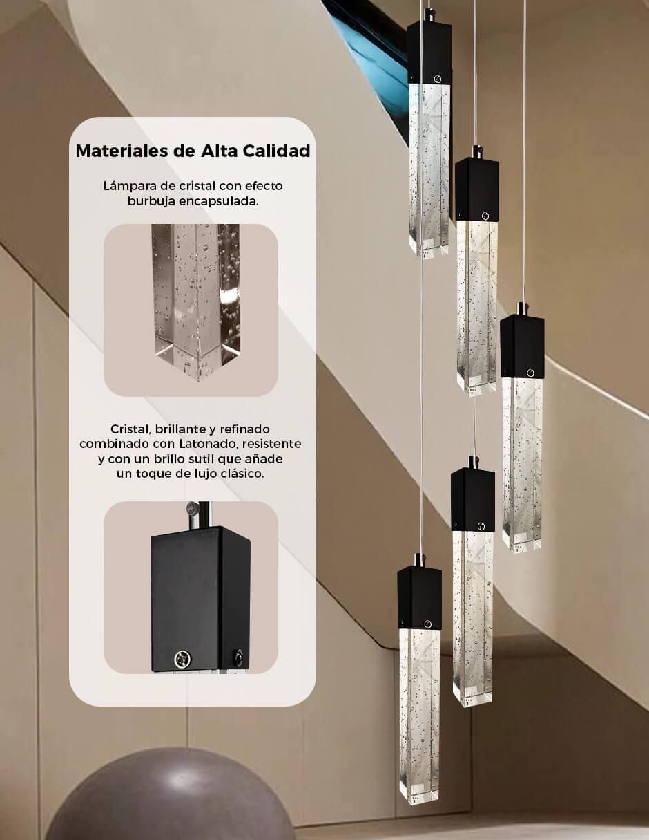 Lampara colgante LED 8