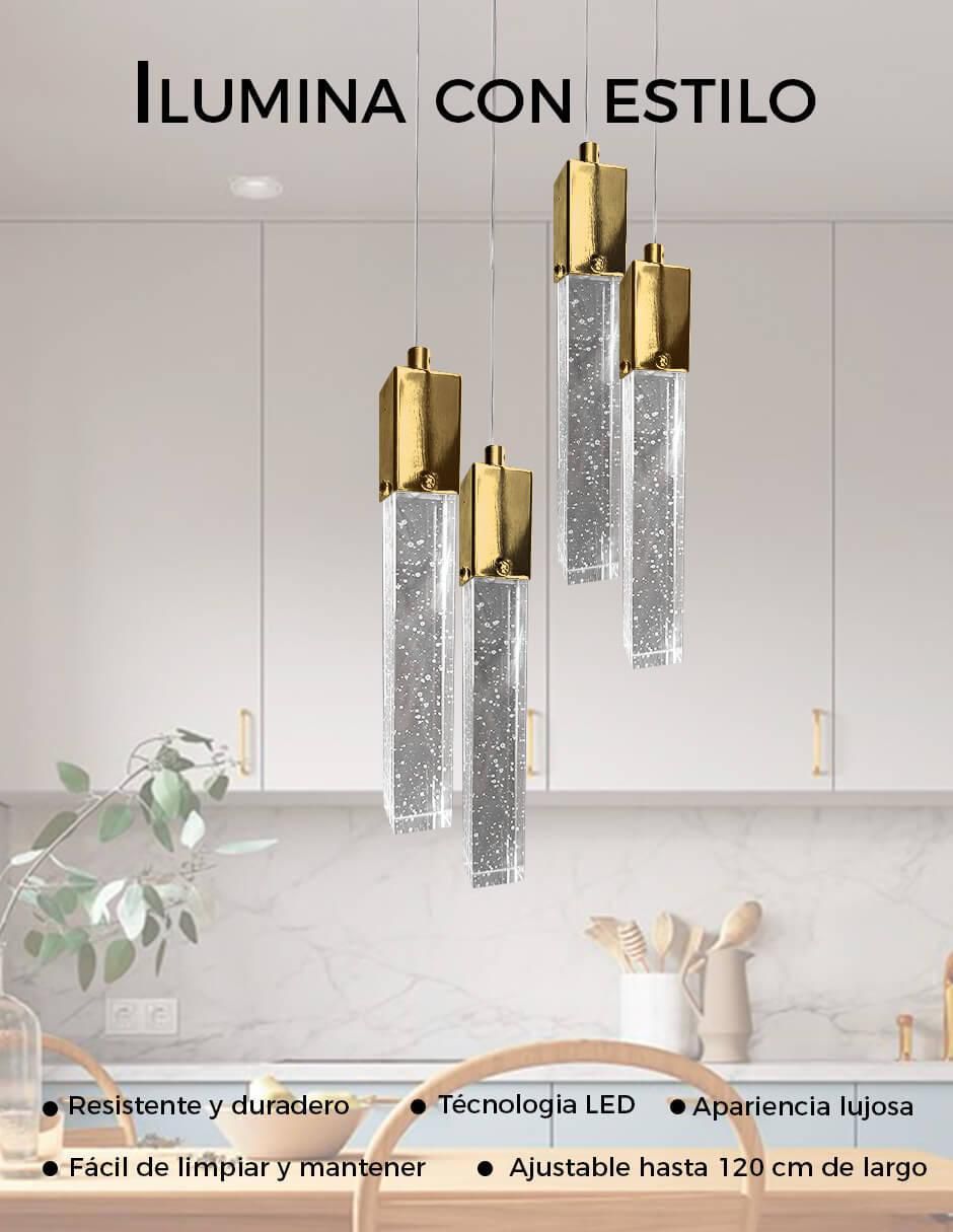 Lampara colgante led 4