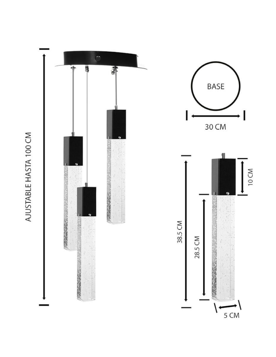 Lampara colgante led 5