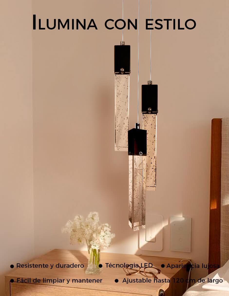 Lampara colgante led 3