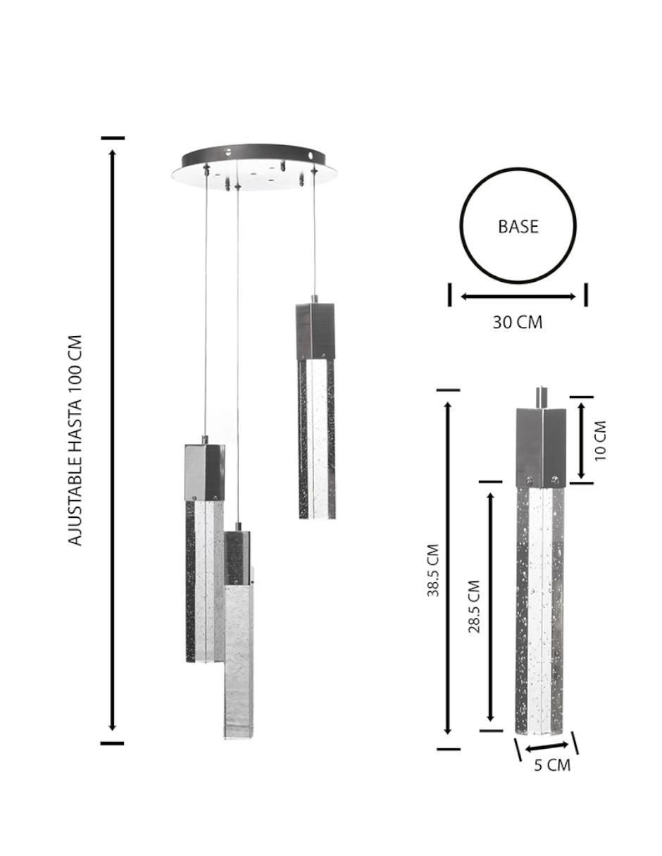 Lampara colgante LED 7