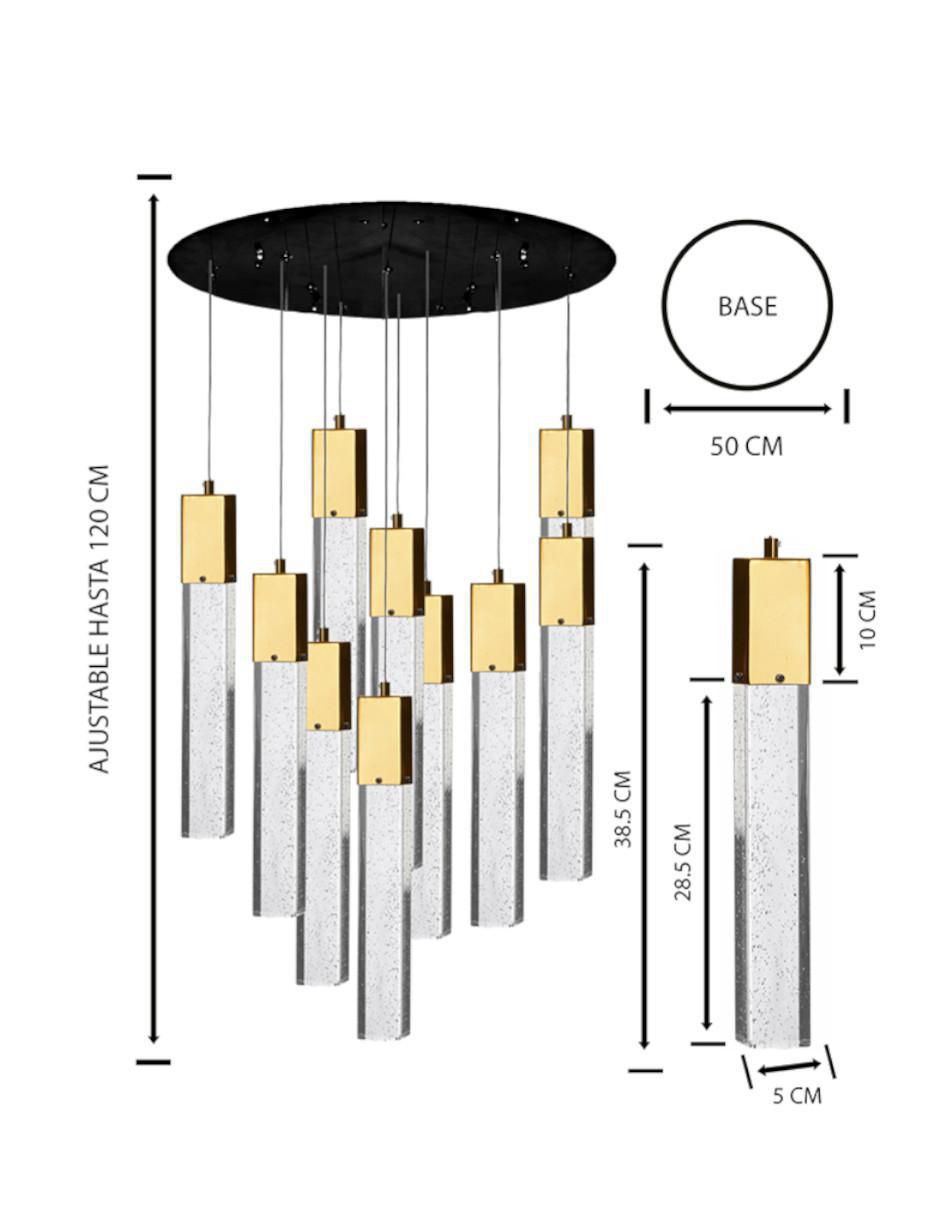 Lampara colgante LED 8