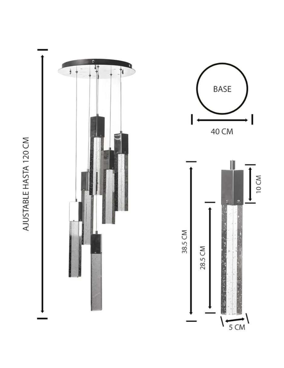Lampara colgante LED 6