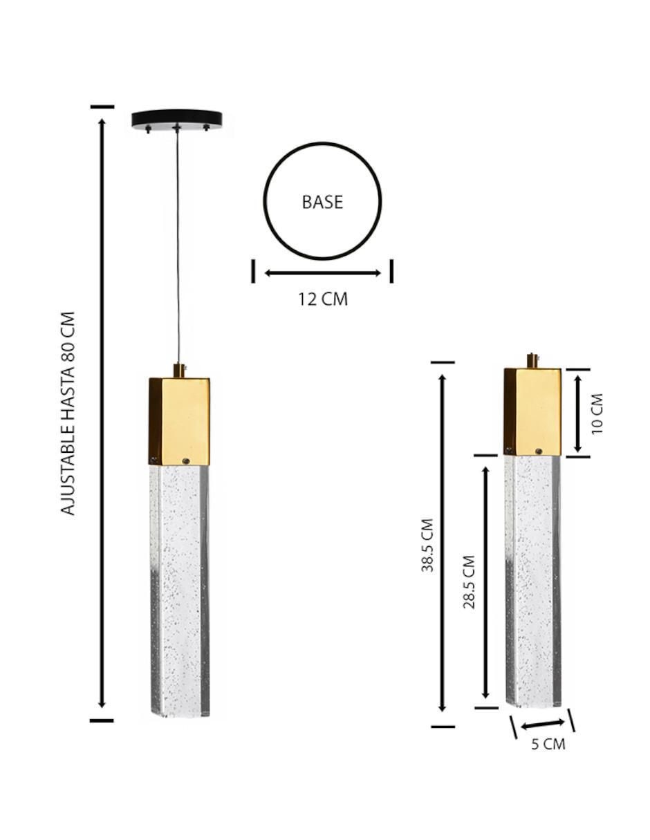 Lampara colgante LED 8
