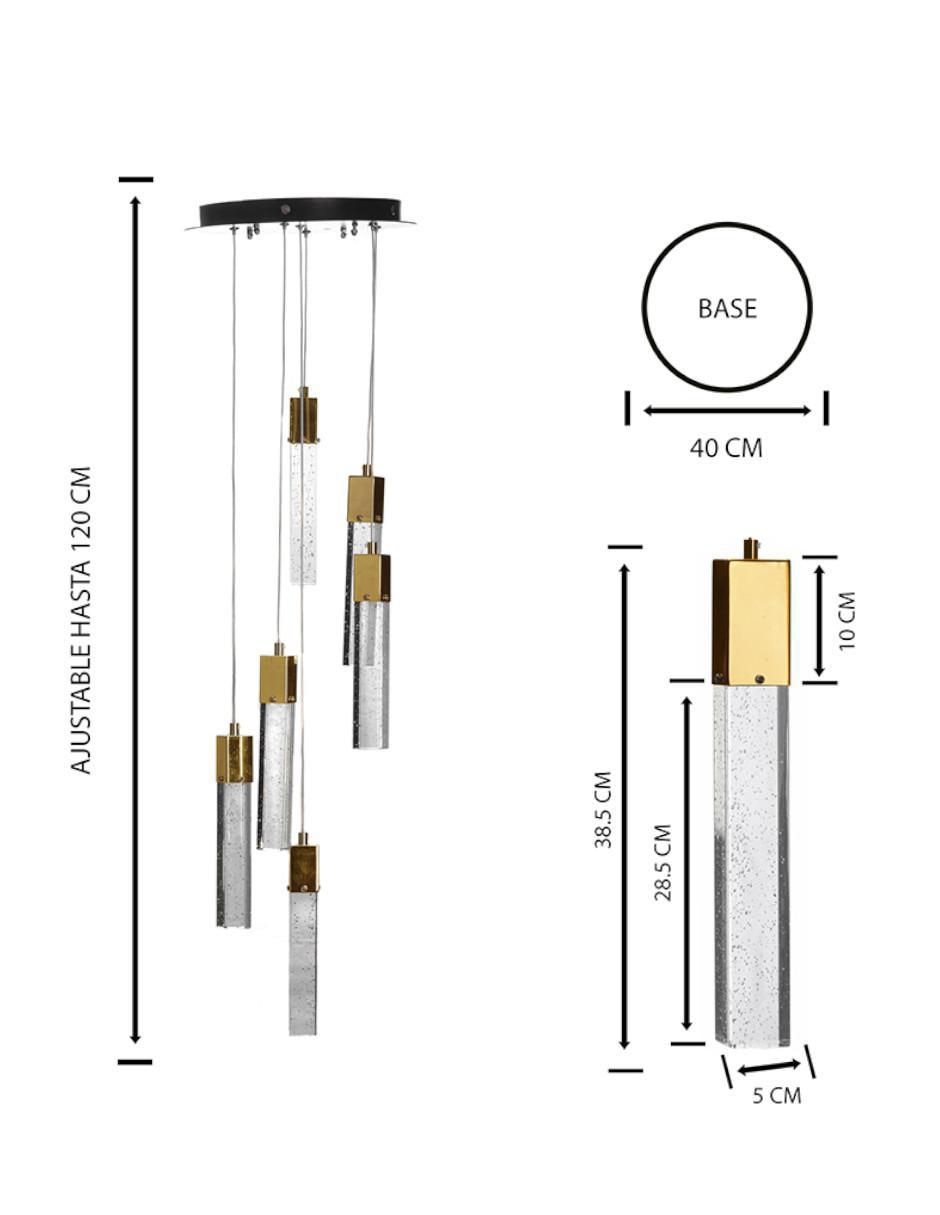 Lampara colgante LED 9