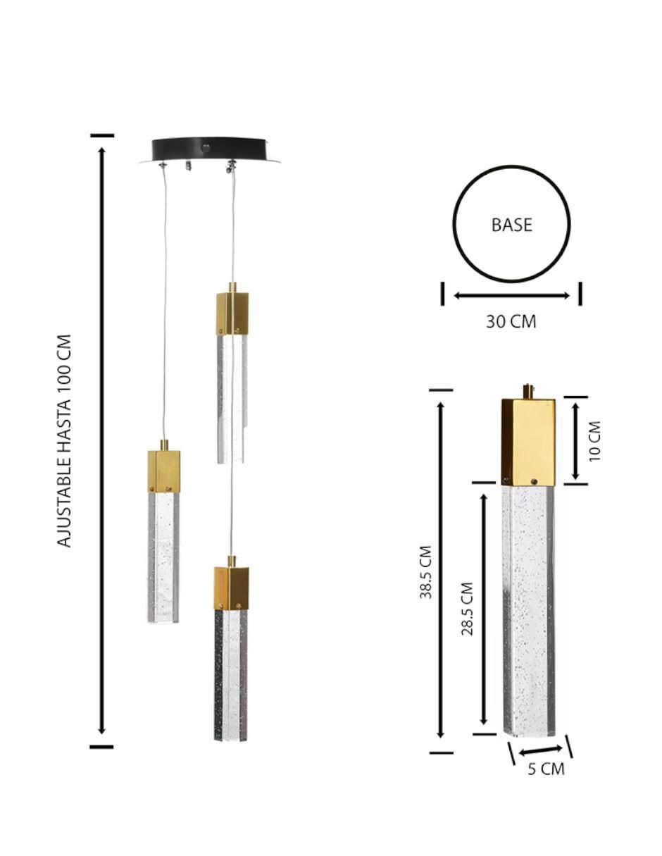 Lampara colgante LED 7