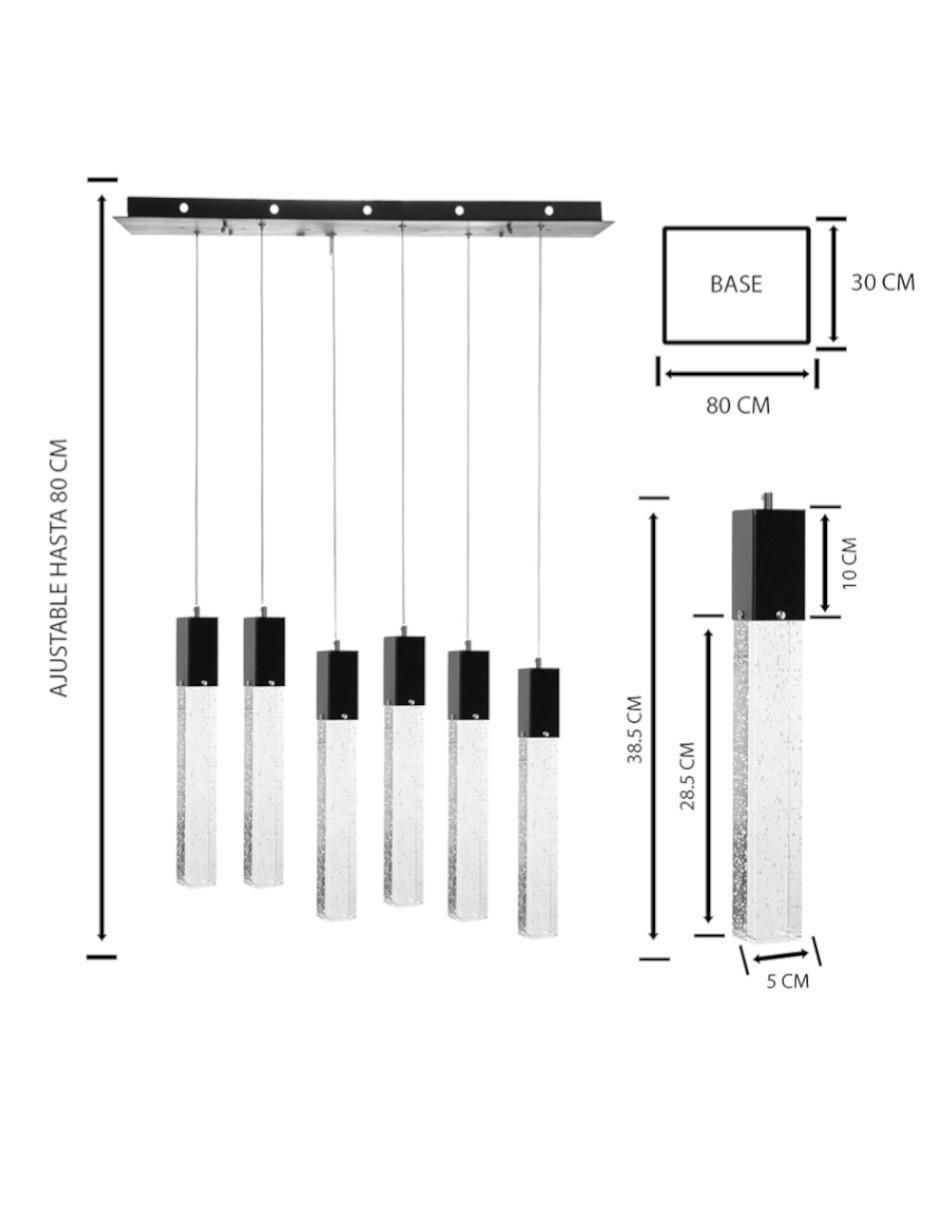 Lámpara colgante led 9