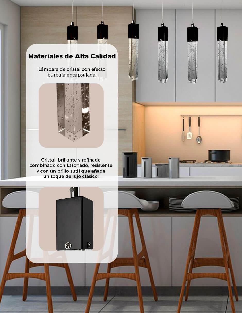 Lámpara colgante led 6