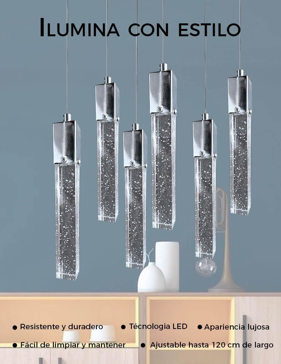 Lámpara colgante LED Gamalux 2