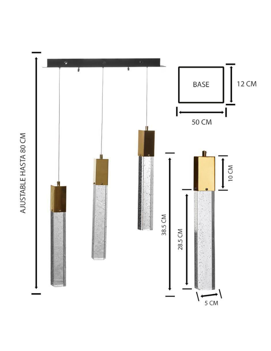Lámpara colgante led 8
