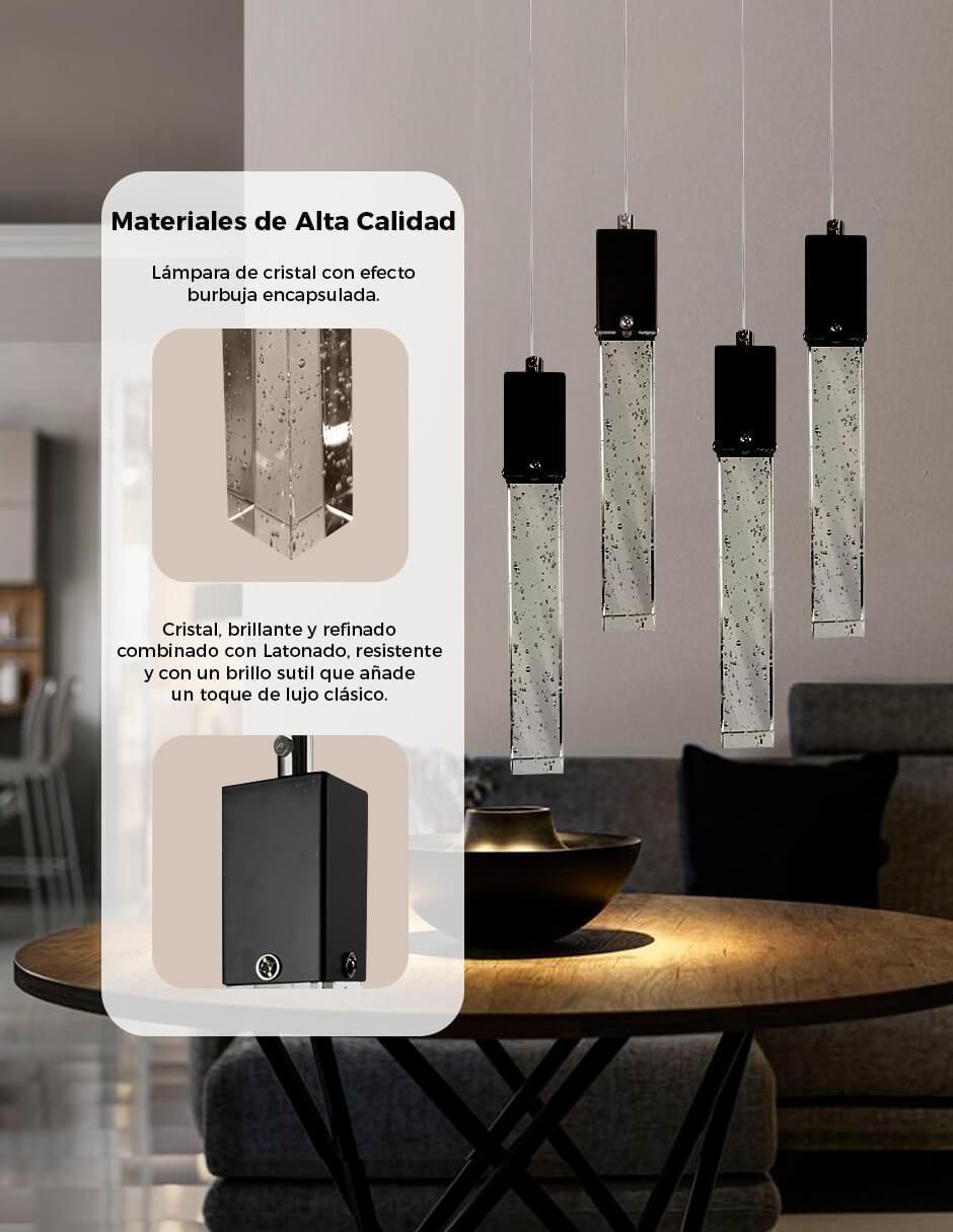 Lámpara colgante led 6
