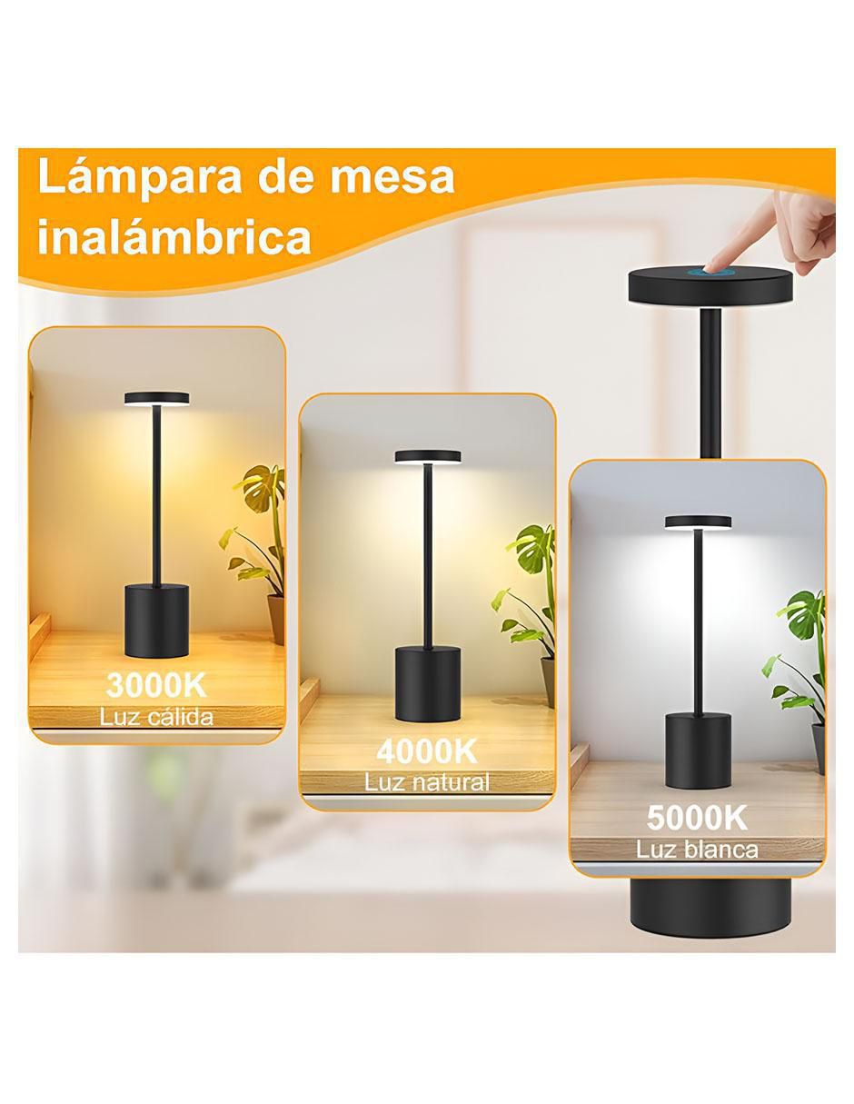 Lámpara de escritorio incandescente y led 4